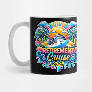 Retirement Cruise emblem cruisin' cruise Gift For Men Women Mug